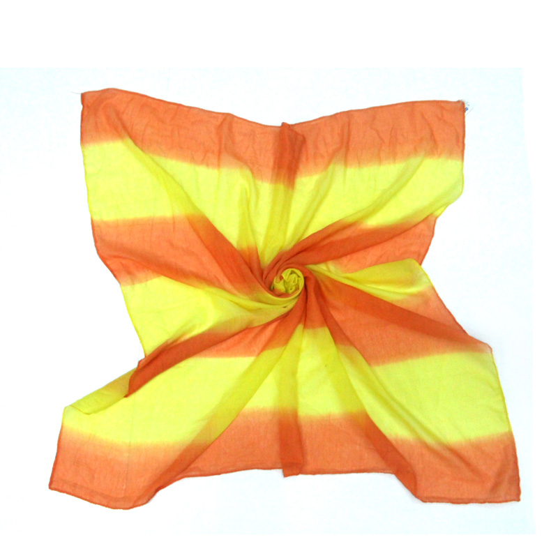 Square scarf with striped grain,OEM orders are welcome