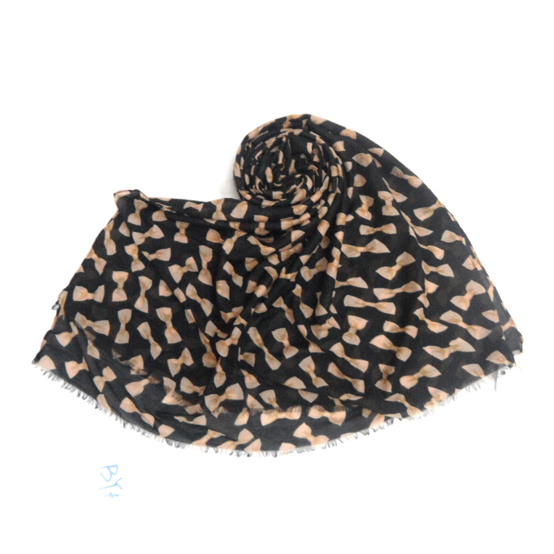 Elegant printing scarf for ladies,hot sale design