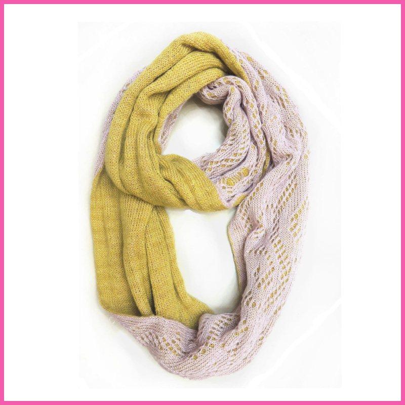 Knitted neck gaiter scarf suitable for winter,OEM orders are welcome