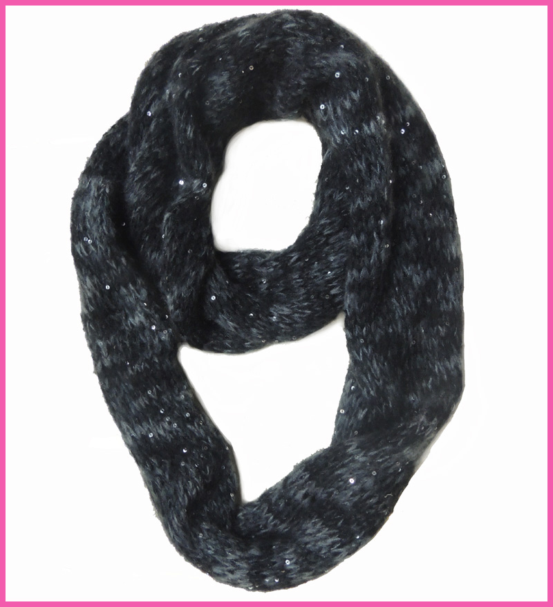 Grey winter scarf,OEM orders are welcome