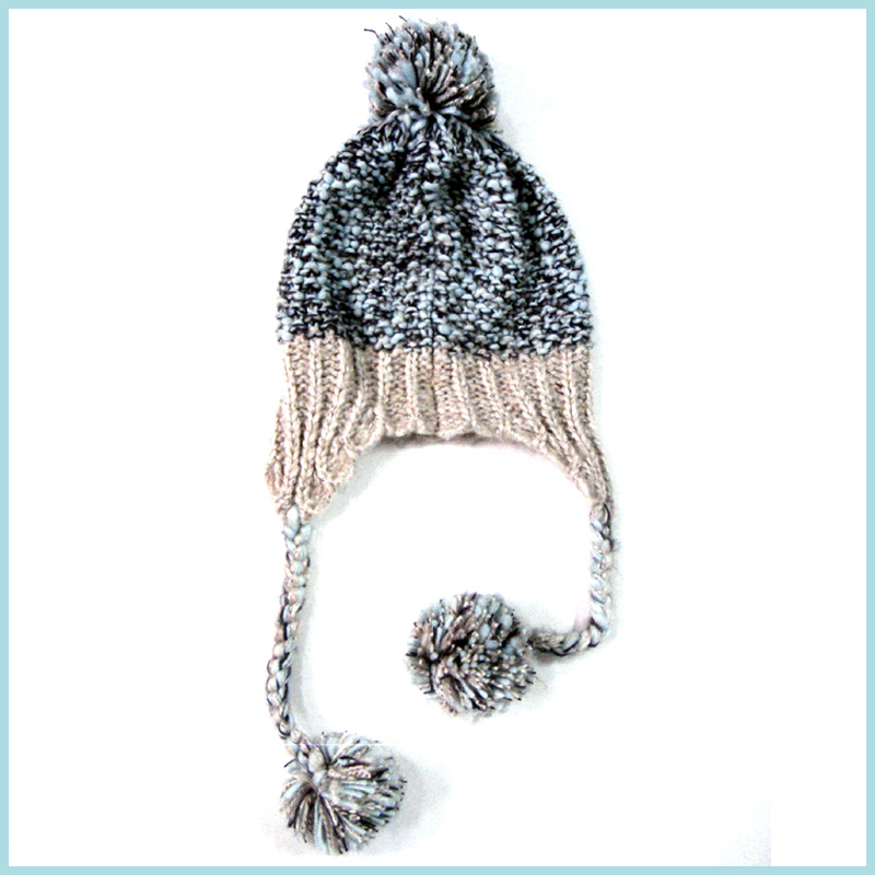 Newest design knitted scarf for ladies