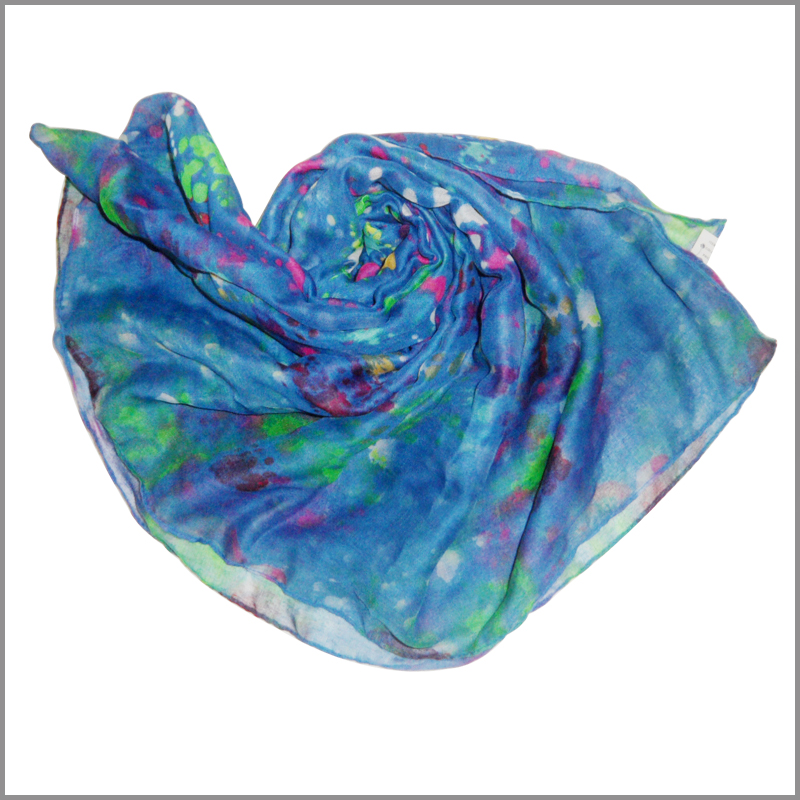 2014 ladies' fashion hot sell scarf, made of polyester 