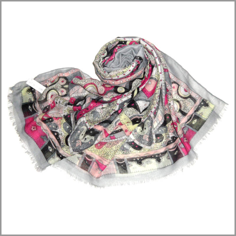 2014 ladies' fashion hot sell scarf, made of polyester 