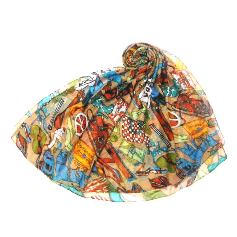 Fashionable ladies' popular scarf, OEM orders are welcome