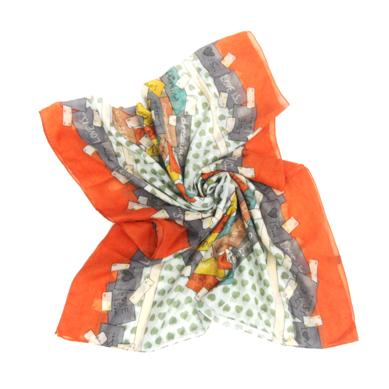 Fashionable ladies' popular scarf, OEM orders are welcome
