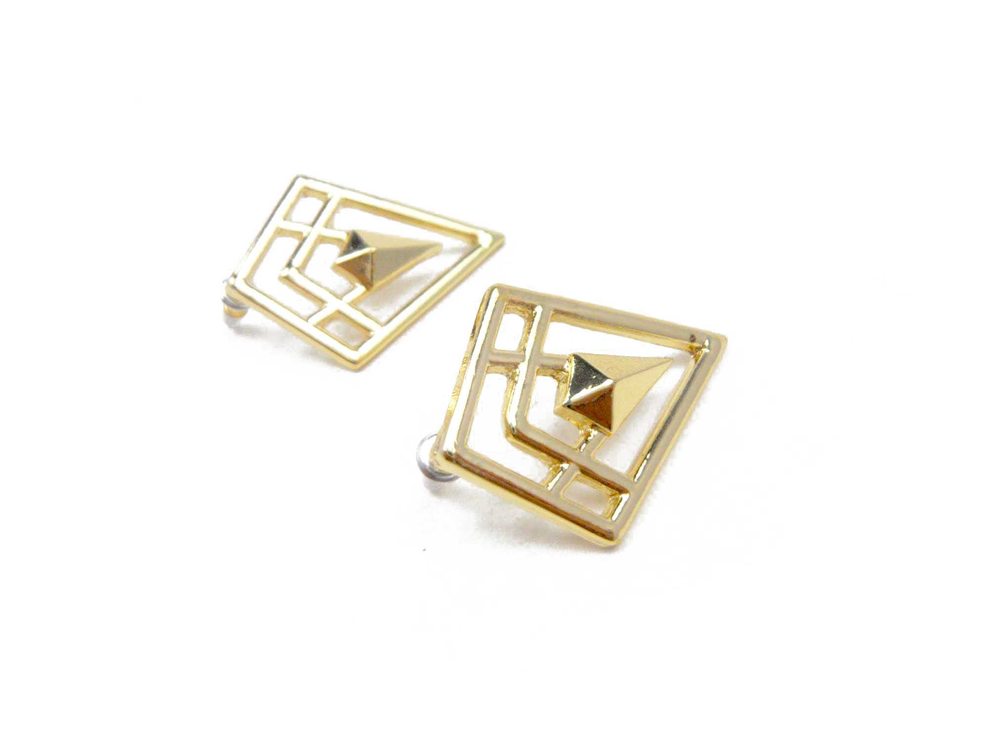 Fashion gold earring