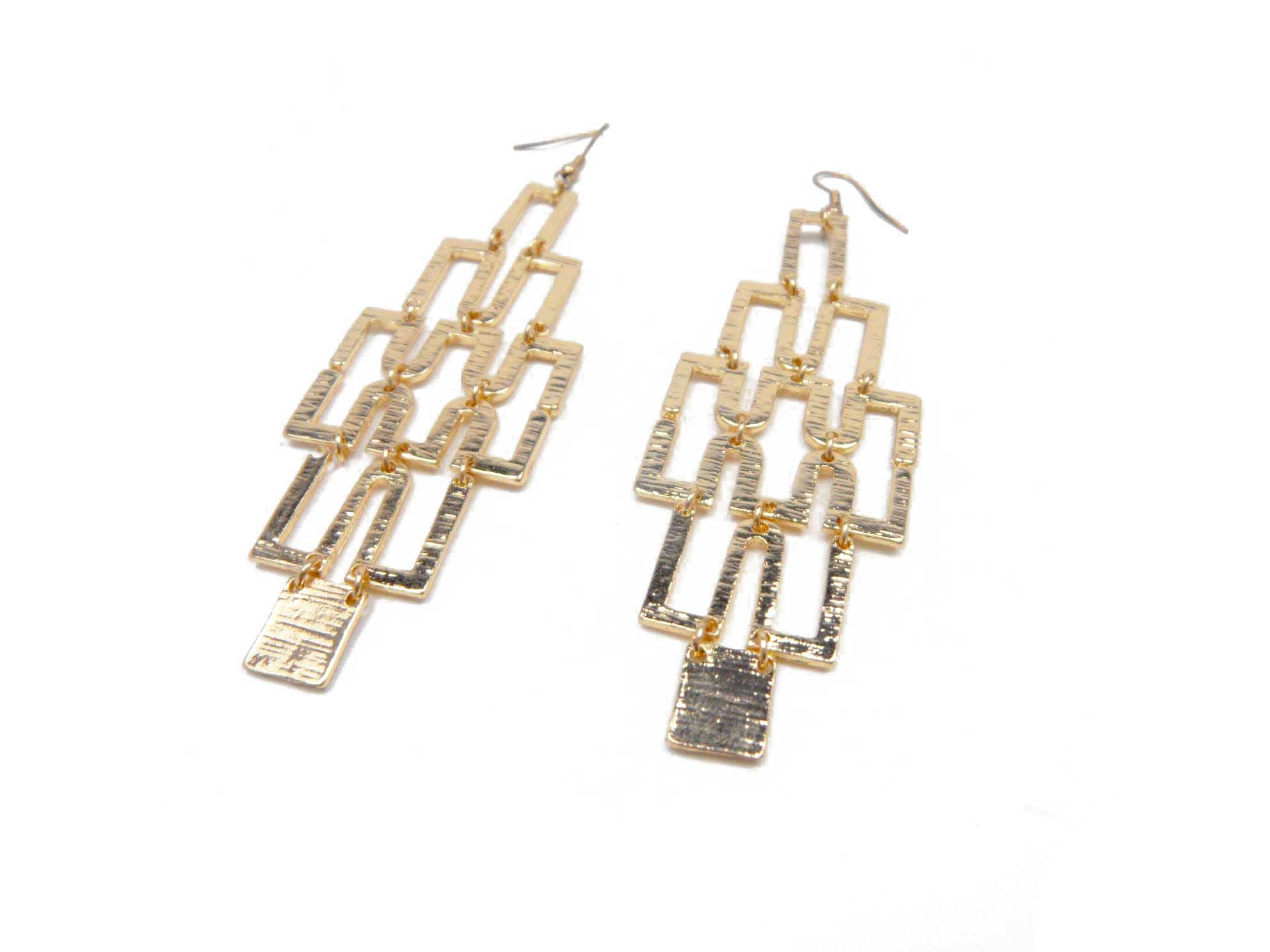 Fashion gold earring