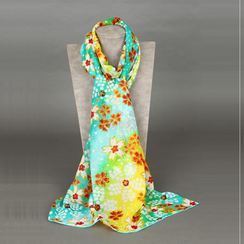 fashion printed silk scarf 2014