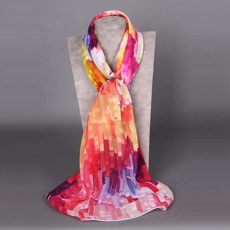 fashion printed silk scarf 2014