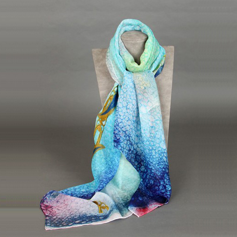 fashion printed silk scarf 2014