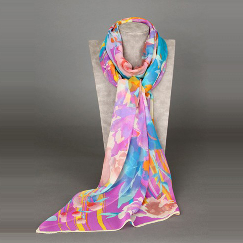 fashion printed silk scarf 2014
