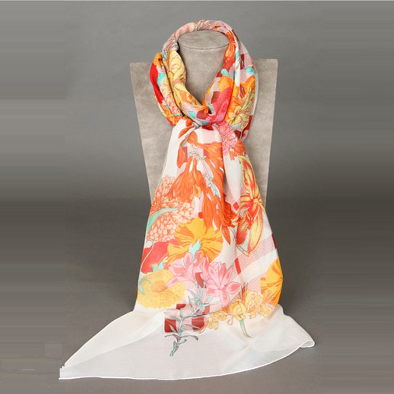 fashion printed silk scarf 2014