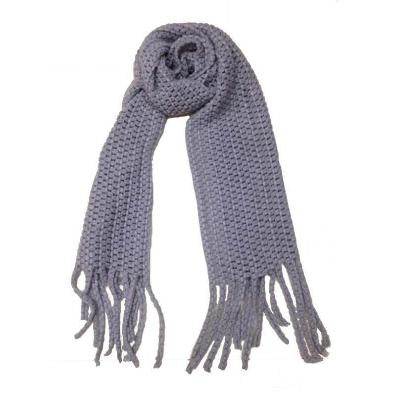Knitted scarf