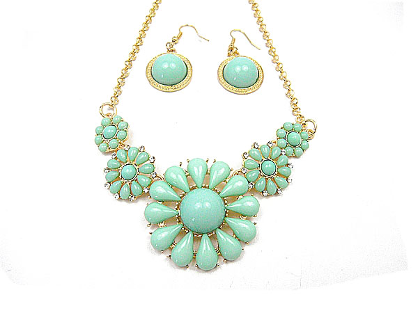 fashion beautiful necklace set