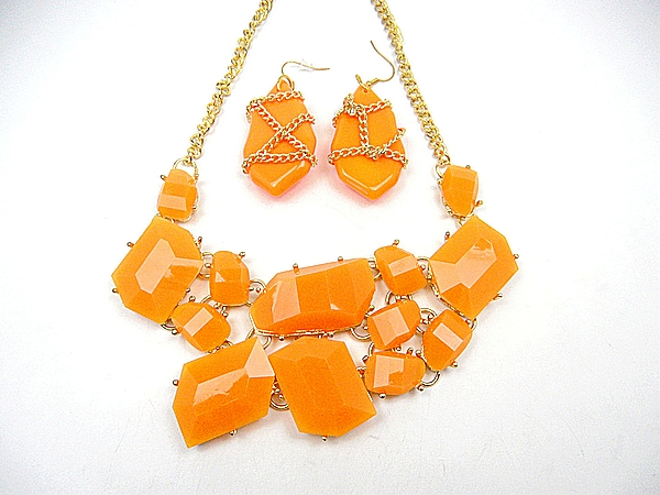 fashion beautiful necklace set