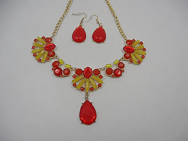 fashion beautiful necklace set