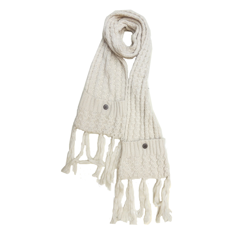 Knitted scarf