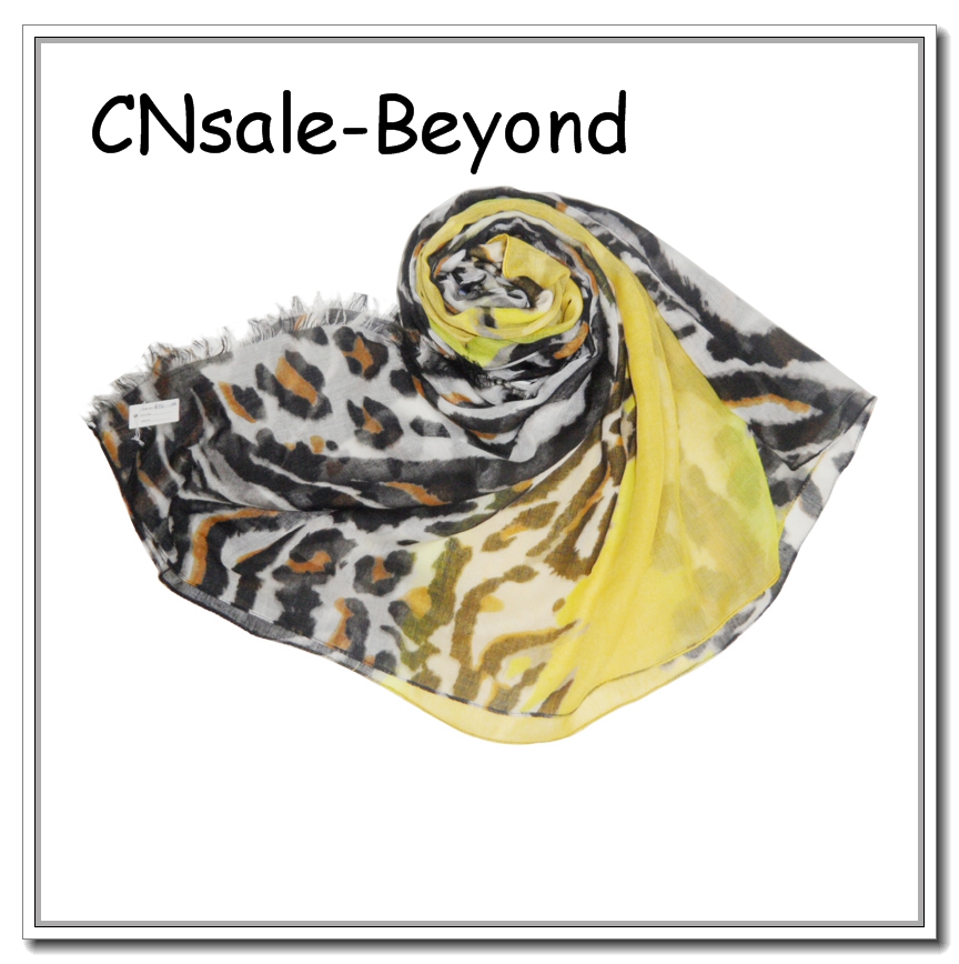 LEOPARD PRINTING SCARF