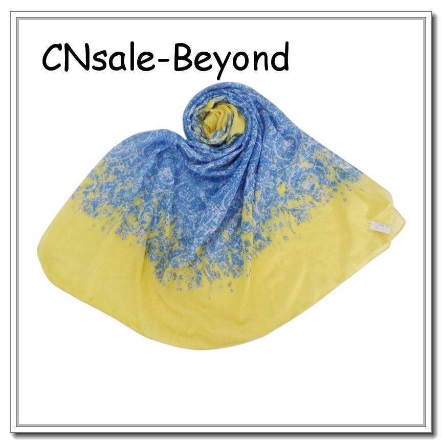 FLORAL LIGHT COLOR SCARF
