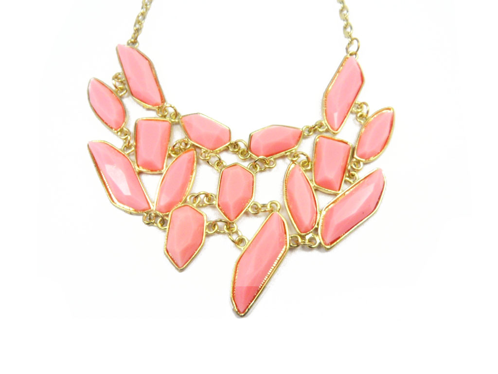 Resin necklace Chokers Metal necklace Personalized jewellery Fashion jewellery