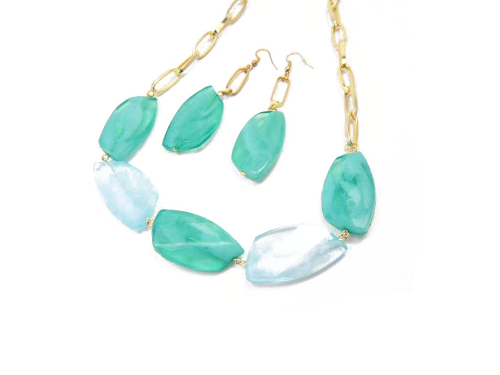 Fashionable necklace and earring sets, made of zinc alloy/iron/resin/various designs are available