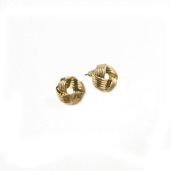 Fashion gold stud earring necklace jewelry for girls