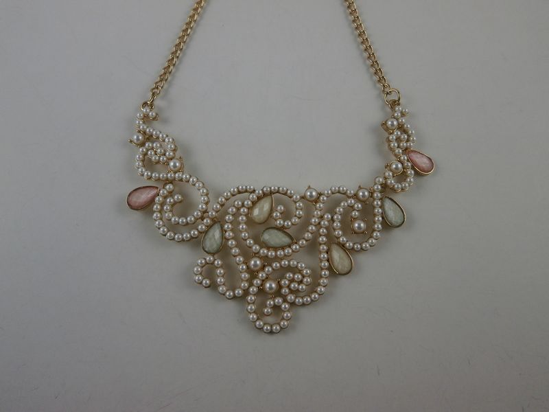 Fashion pearl necklace jewelry for girls and women
