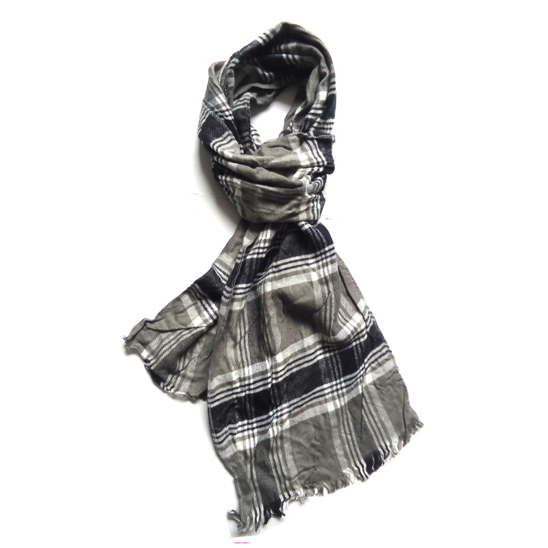 High quality men's acrylic scarf